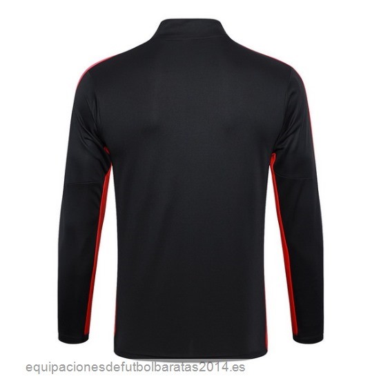Nuevo Sudadera Entrenamiento Paris Saint Germain 23/24 Rojo II Negro Baratas